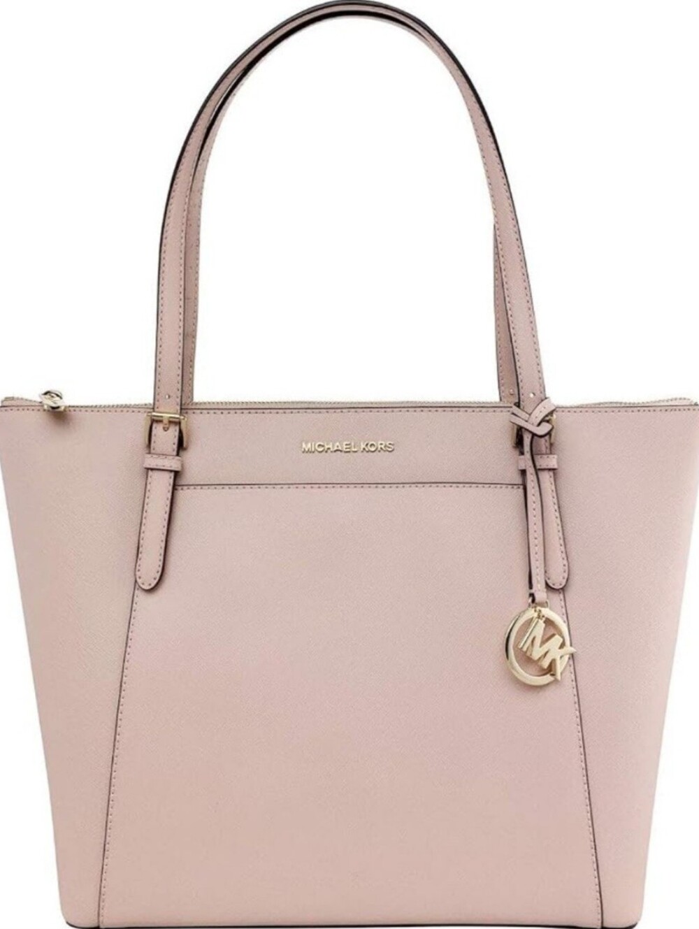 Michael Kors Blush Pink Ciara Large East West Leather Tote